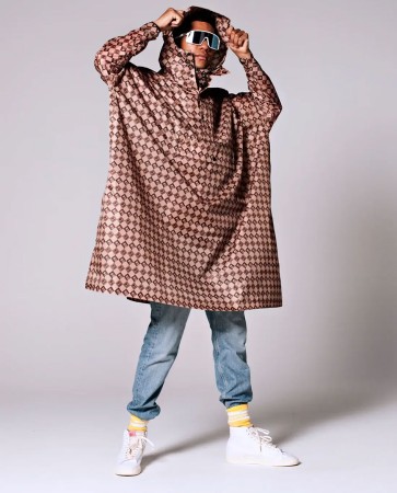 DAMIER Regenponcho 