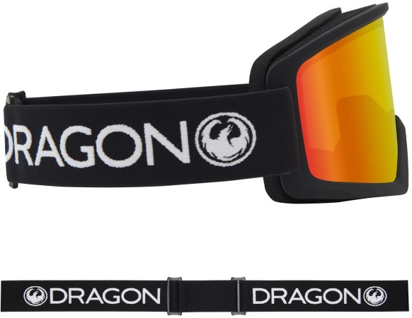 DX3 L Schneebrille 2026 black/lumalens red ion 