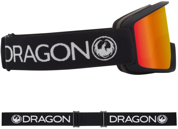 DXT Goggle 2026 black/lumalens red ion 