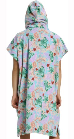 WOMENS HOODED TOWEL Poncho 2025 coastal blue 