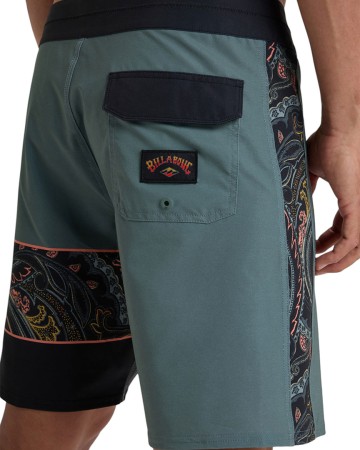 BURLEIGH PRO 18 Boardshort 2025 dark slate 