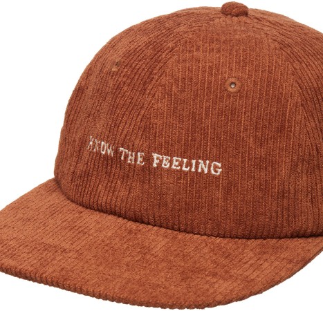 CORD STRAPBACK Cap 2026 rustic brown 