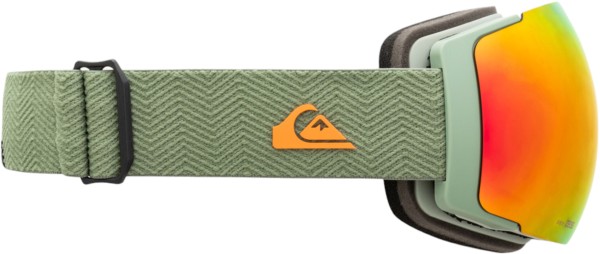 GREENWOOD Schneebrille 2025 sea spray/clux red mirror 