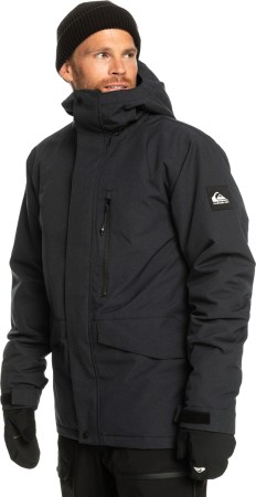 MISSION SOLID Jacke 2025 true black 