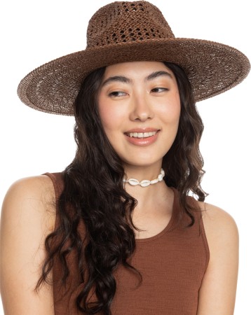 SUN ON THE BEACH Hat 2024 root beer M/L