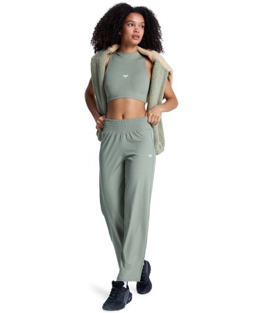 RISE & VIBE RIB SMOKED Hose 2026 oil green 