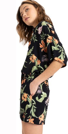 LEKEITIO BREAK HIGH PRINTED Short 2025 black 3 