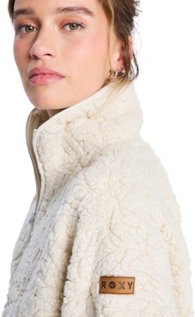 BLURRY CLOUD Zip Fleece 2026 parchment 