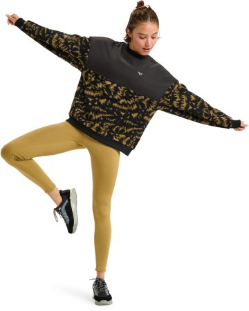 WAVES OF WARMTH CREW NECK Fleece 2026 true black 