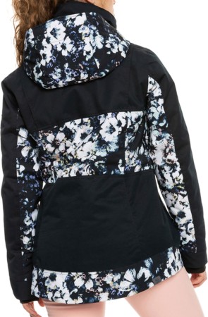 PRESENCE PARKA Jacket 2023 true black black flowers 