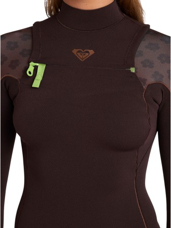 1.5 ELITE XT STRETCH FRONT ZIP LS Shorty 2025 coconut shell 