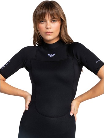 2/2 PROLOGUE WOMEN BACK ZIP Shorty 2025 black 