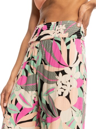 ALONG THE BEACH PRINTED Hose 2024 anthracite palm song 
