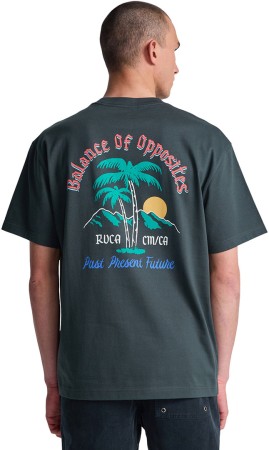 FROND MURAL T-Shirt 2026 pirate black 