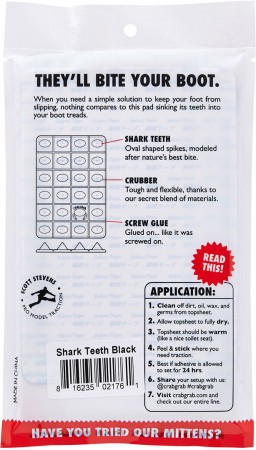 SHARK TEETH Stomppad 2026 black 