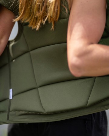 FINESSE LADIES Weste 2026 olive L