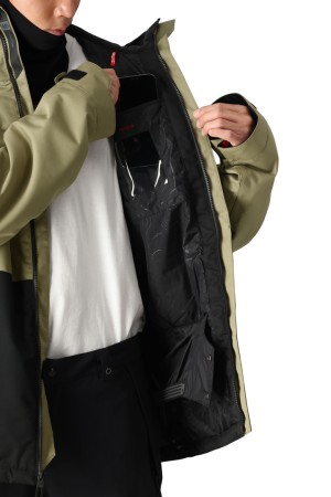 FOUNDATION INSULATED Jacke 2025 sage colorblock 