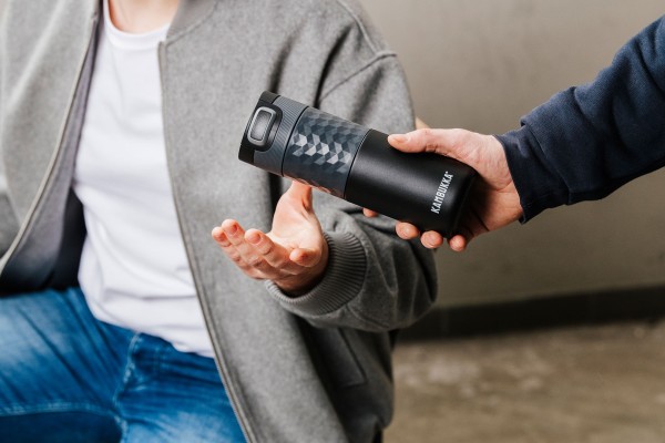 ETNA GRIP 500ML Insulated Bottle 2025 black steel 
