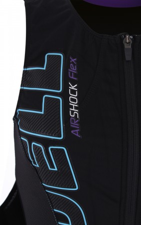 AIRSHOCK FLEX WOMEN Weste mit Gürtel black 