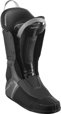 S/PRO ALPHA 110 Ski Schuh 2025 black/dark grey metallic/black 