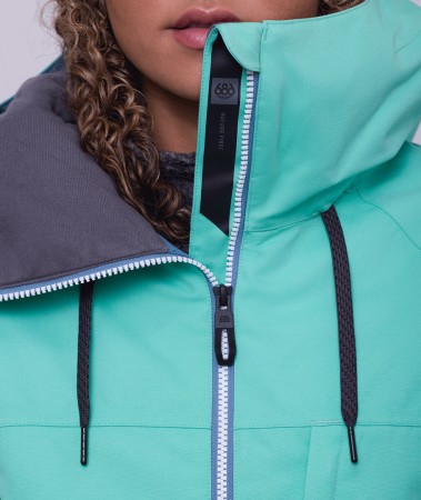 ATHENA INSULATED Jacket 2024 spearmint colorblock 