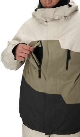 GEO INSULATED Jacke 2026 limestone colorblock 