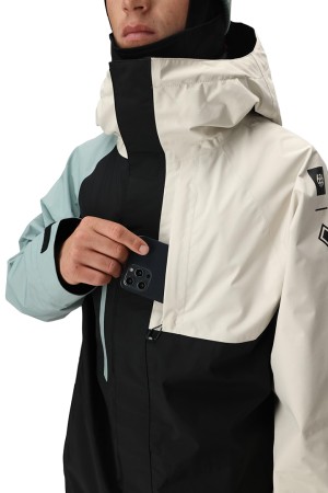 GORE-TEX CORE SHELL Jacket 2026 limestone colorblock 