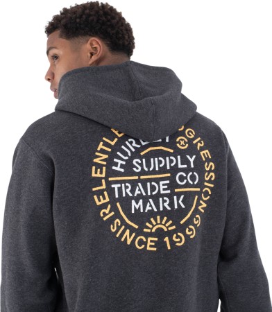 MILITIA Hoodie 2025 heather black 