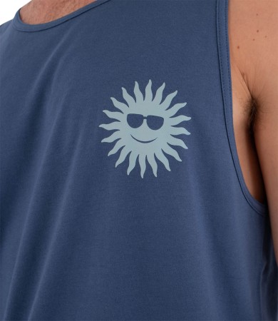 PRINTING PRESS FOMO Tanktop 2026 grey teal 