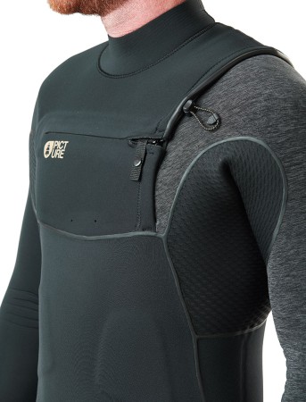 DOME 4/3 CHEST ZIP Full Suit 2023 black 