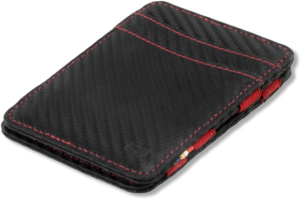 URBAN MAGIC WALLET RFID carbon red 