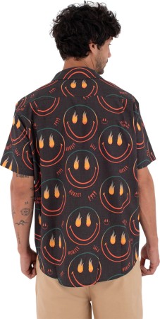 PRINTING PRESS HAPPY FACE Shirt 2026 black 