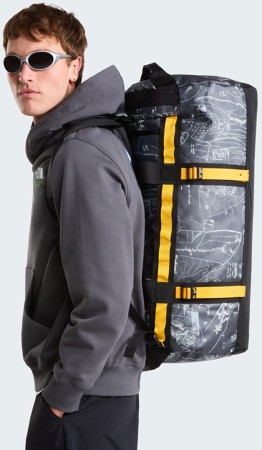BASE CAMP M Bag 2026 anthracite grey conrad topos print/summit gold 