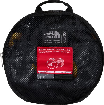 BASE CAMP XS Tasche 2026 anthracite grey conrad topos print/summit gold 