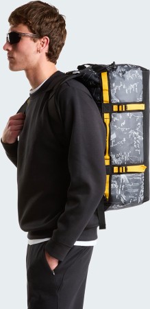 BASE CAMP S Bag 2026 anthracite grey conrad topos print/summit gold 