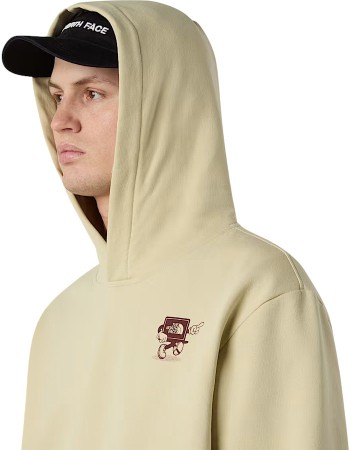 CARTOON LOGO RELAXED Hoodie 2025 gravel 
