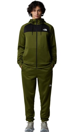 REAXION Zip Fleece 2026 woodland green/tnf black 