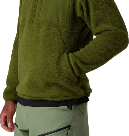YUMIORI OFF PEAK 1/2 Zip Fleece 2026 woodland green/woodland 