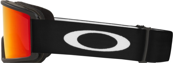 TARGET LINE M Schneebrille 2026 matte black/fire iridium 