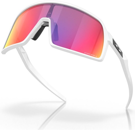 SUTRO S Sonnenbrille matte white/prizm road 