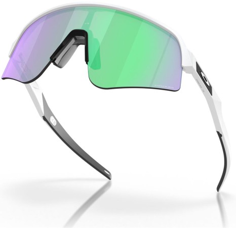 SUTRO LITE SWEEP Sonnenbrille matte white/prizm road jade 