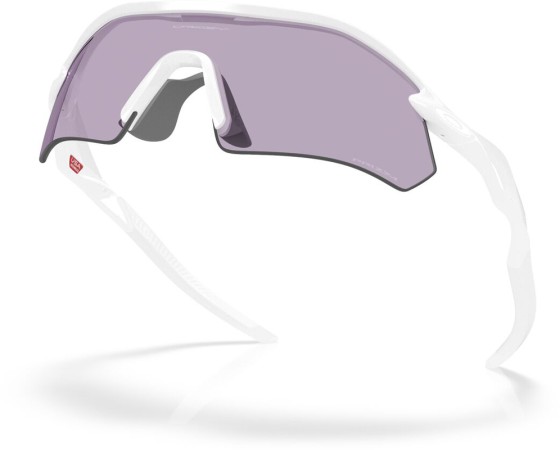 RADAR PLATE Sunglasses polished white/prizm slate 
