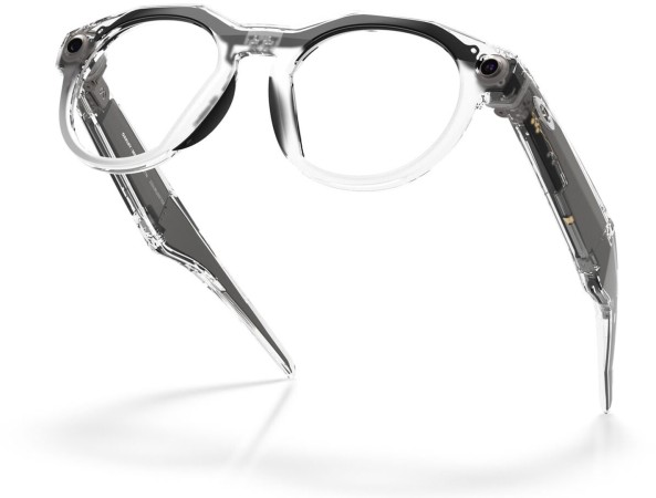 META AI HSTN sunglasses black/clear 