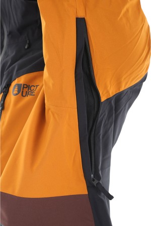 NAIKOON Jacke 2025 black chicory honey 