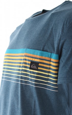 SLAB POCKET T-Shirt 2020 majolica blue heather 