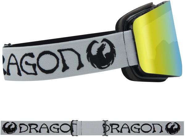 R1 Goggle 2025 classic grey/lumalens gold ion + lumalens amber 