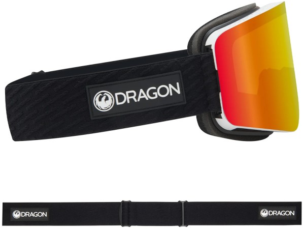 R1 Goggle 2025 icon/lumalens red ion + lumalens light rose 