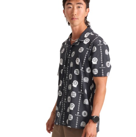 BLESS UP TRAIL Hemd 2026 black print 