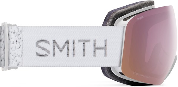 SKYLINE Goggle 2026 white chunky knit/chromapop everyday rose gold mirror 