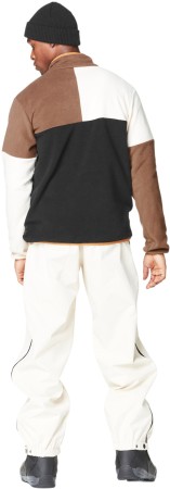 ARCCA 1/4 ZIP Fleece 2025 black vanilla cocoa brown 
